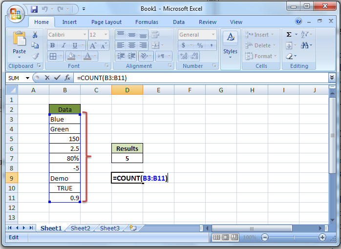 How to Use Count Function in Microsoft Excel In Easy Way