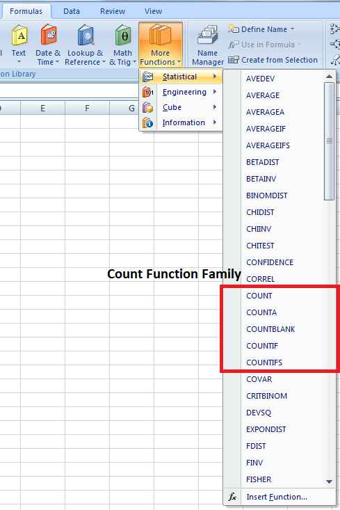 How to Use Count Function in Microsoft Excel In Easy Way