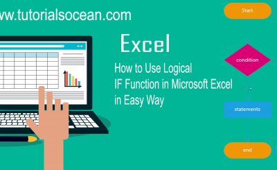 How to use if function in excel