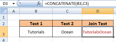 Concatenate Function