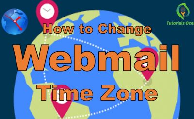 how to change timezone in webmail